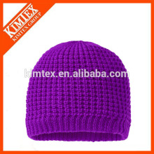 2016 Blank knitted hats made in china